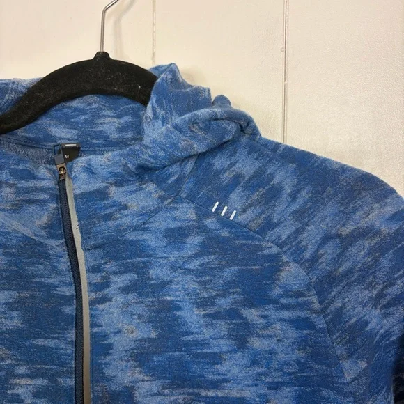 Lululemon men’s Surge Warm Full zip Running Fleece Jacket size medium running - Picture 6 of 11